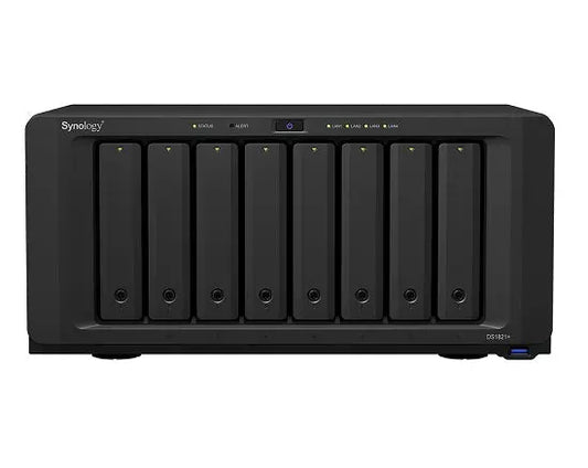 Synology DS1821+ – 8-Bay NAS with AMD Ryzen, 4GB DDR4 RAM, 3 Year Warranty Synology