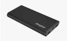 Energizer Powerbank 10,000mAh – Black (ETUE10050CCBK) Energizer