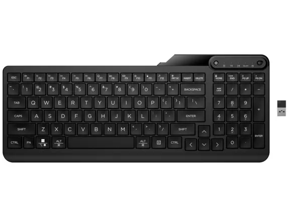 HP 475 Dual-Mode Wireless Keyboard – Bluetooth & 2.4GHz (7N7B9AA) Hewlett-Packard
