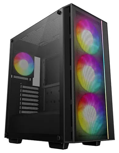 DeepCool MATREXX 55 V4 C ATX Case, ARGB Fans, Glass Side Panel DeepCool