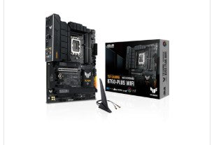 Asus TUF GAMING B760-PLUS WIFI D5, ATX, LGA1700, DDR5, Wi-Fi 6, Aura Sync, 3Y Warranty