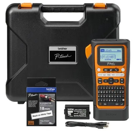 Brother P-touch EDGE PT-E310BTVP Industrial Label Maker – Bluetooth, USB-C, 18mm Brother