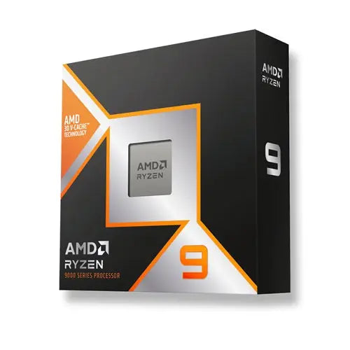 AMD Ryzen 9 9900X3D, 12-Core AM5 CPU, 4.4GHz Base, 5.5GHz Turbo AMD