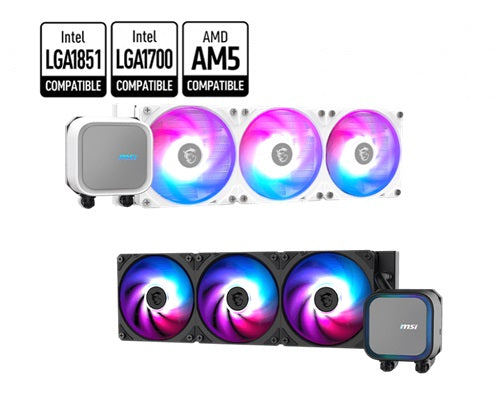 MSI MAG CORELIQUID A13 360 Black ARGB CPU Liquid Cooler