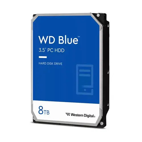 Western Digital 8TB Blue 3.5" Desktop HDD – WD80EAAZ WesternDigital