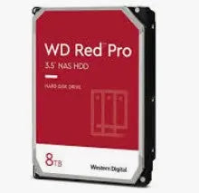 WD Red Pro 8TB NAS HDD 3.5" SATA3 7200RPM 256MB Cache 5Yr Wty Western Digital