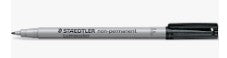 Staedtler Non-Permanent Fine 0.6mm Blue Markers – Box of 10 (ST3163) Staedtler