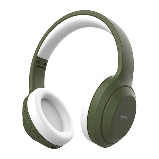 PANTONE BT Headphone Khaki – A Bold Blend of Sound and Style