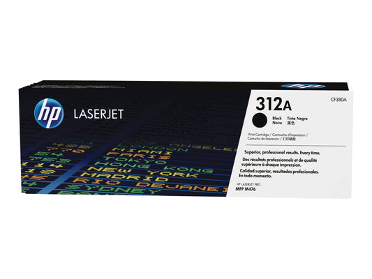 HP 312A BLACK ORIGINAL LASERJET CARTRIDGE | Conford IT