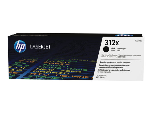 HP 312X HIGH YIELD BLACK ORIGINAL LASERJET CARTRIDGE | Conford IT