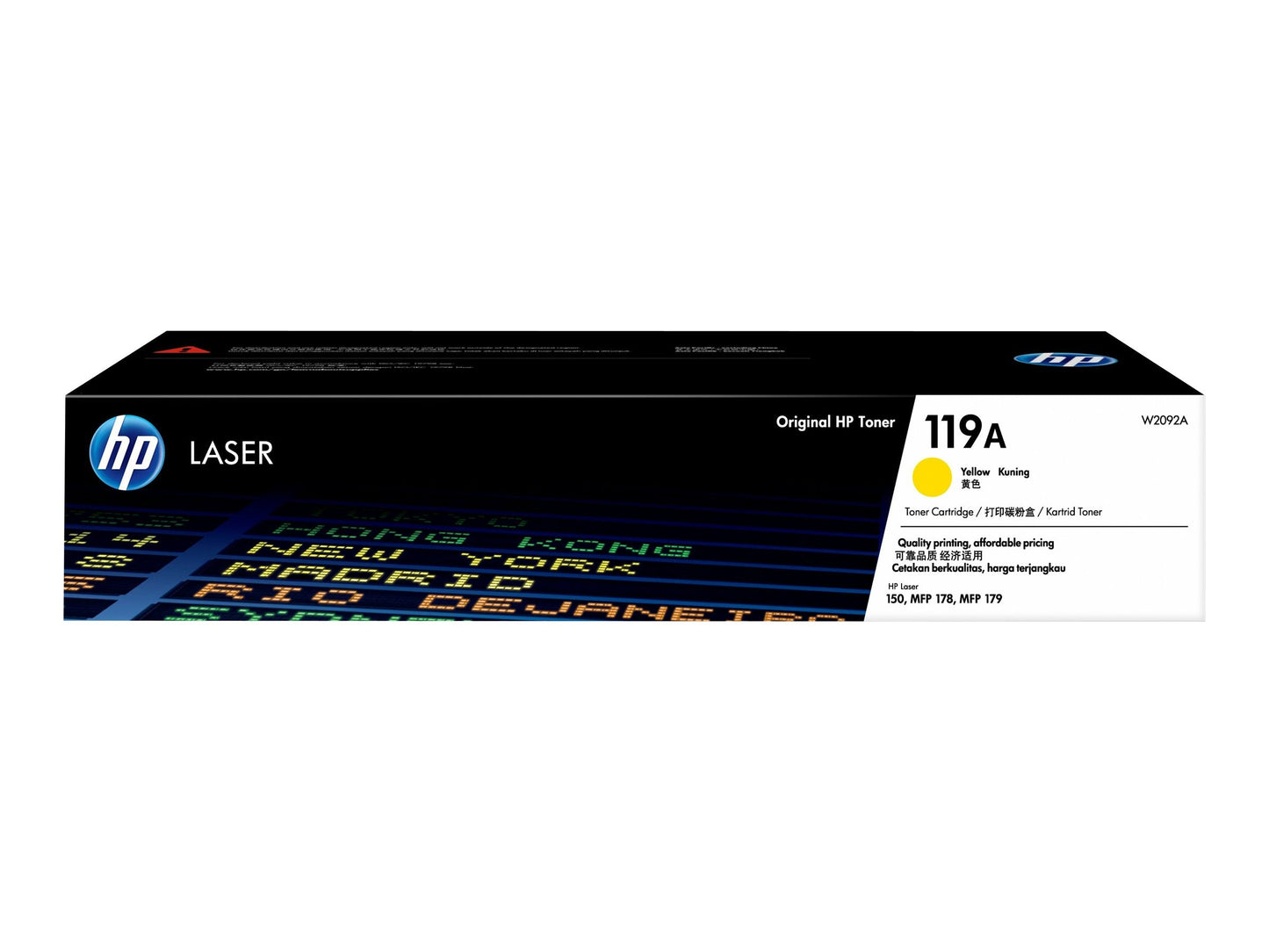 HP 119A YELLOW ORIGINAL LASER TONER CARTRIDGE | Conford IT