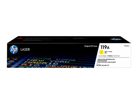 HP 119A YELLOW ORIGINAL LASER TONER CARTRIDGE | Conford IT