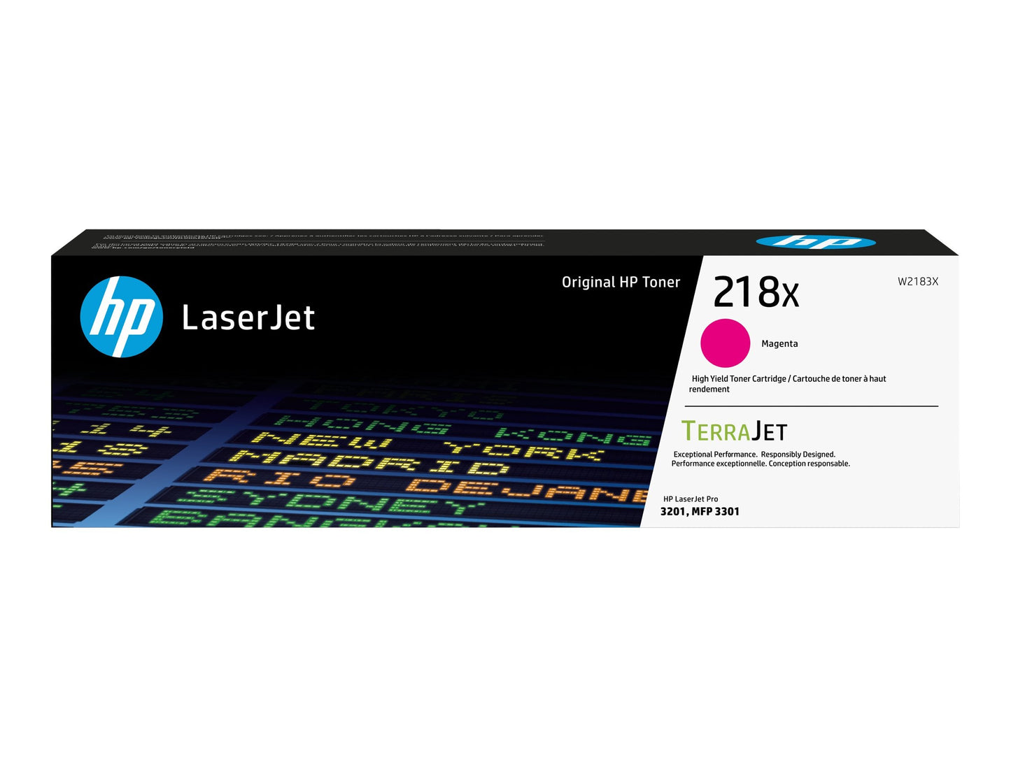 HP 218X MAGENTA LASERJET TONER 2.5K YIELD FOR 3301SDW / 3301FDW | Conford IT