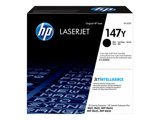 HP 147Y BLACK TONER - EXTRA HIGH YIELD APPROX 42K PAGES - M610, M611, M612, M634, M635 | Conford IT