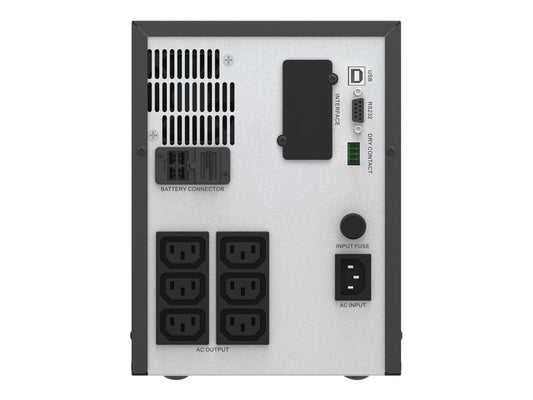 APC EASY UPS (SMV), 2000VA,IEC(6), USB, LCD, TOWER, 2YR WTY | Conford IT