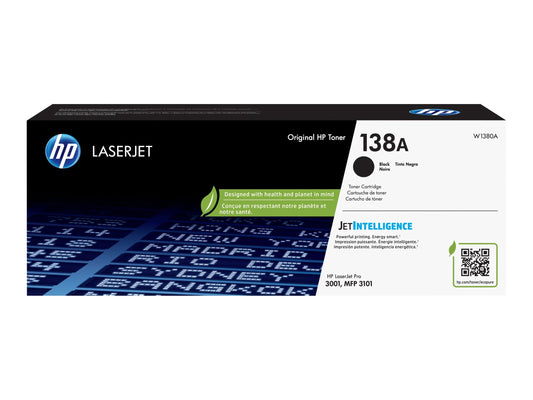 HP 138A BLACK LASERJET TONER CARTRIDGE 1.5k YIELD FOR 3001DW / 3101FDW | Conford IT