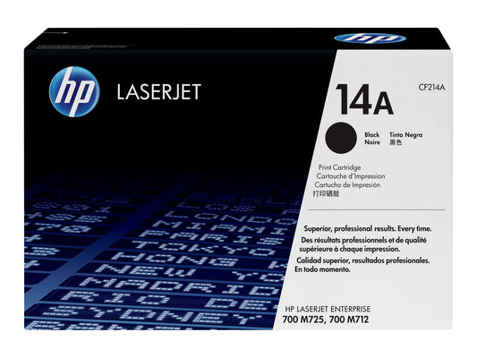 HP 14A BLACK LASERJET TONER CARTRIDGE | Conford IT