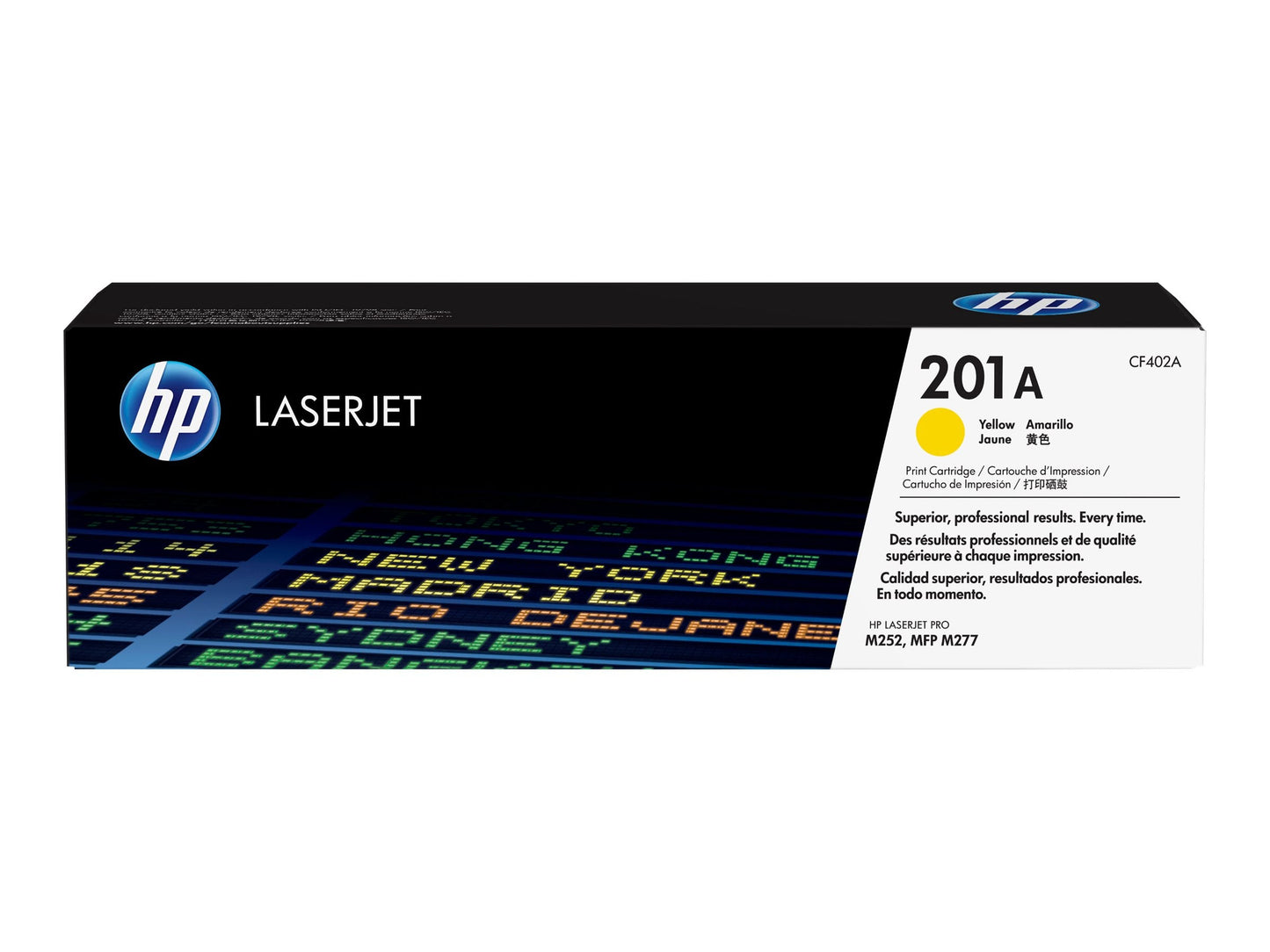 HP 201A YELLOW TONER - APPROX 2.3K PAGES - M252, M277 COMPATIBLE | Conford IT