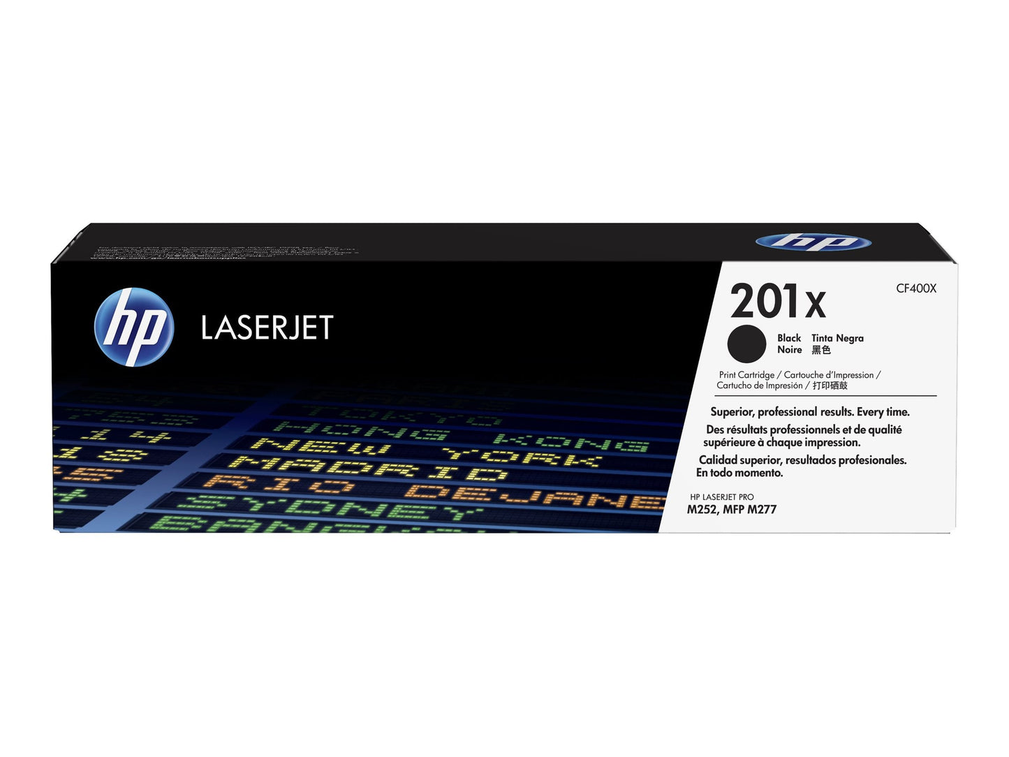 HP 201X BLACK TONER - HIGH YIELD - APPROX 6.5K PAGES - M252, M277 | Conford IT