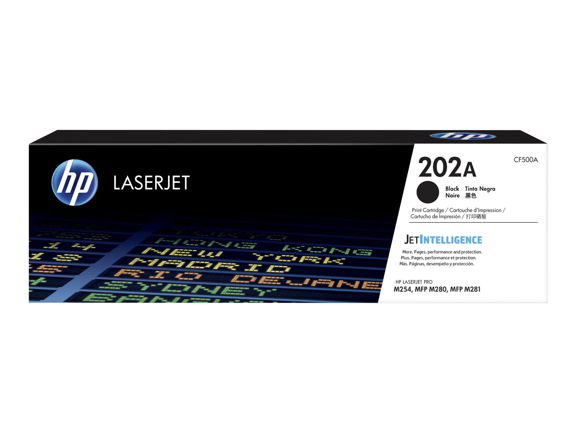 HP 202A BLACK TONER - M254, M280, M281 COMPATIBLE PRINTERS | Conford IT