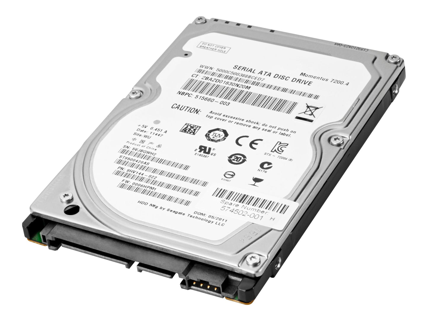 HP 1TB ENTERPRISE SATA 7200RPM HDD