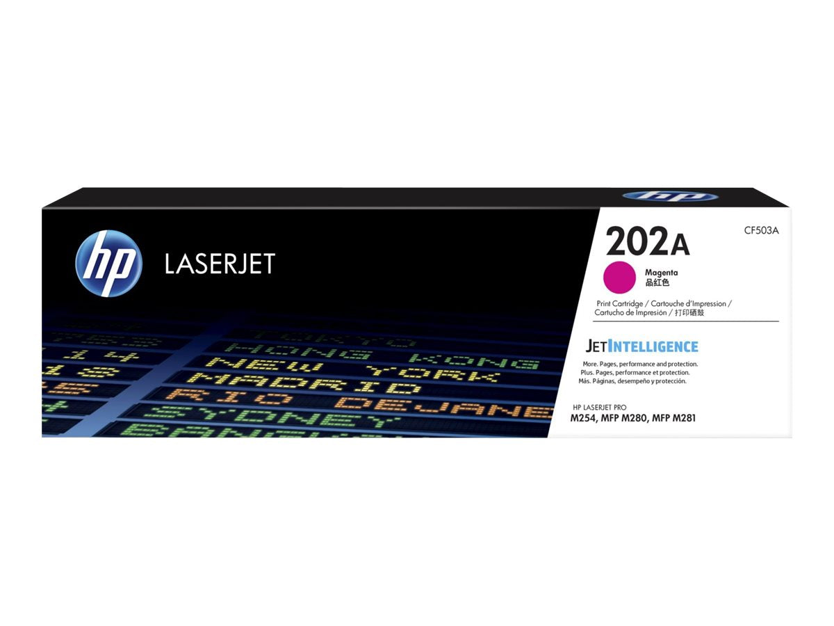 HP 202A MAGENTA TONER - M254, M280, M281 COMPATIBLE PRINTERS | Conford IT